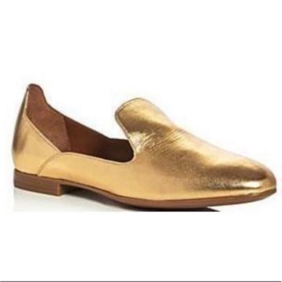 NEW Aquatalia Emmaline Metallic Weatherproof Flats - Size 9.5 - Picture 1 of 6